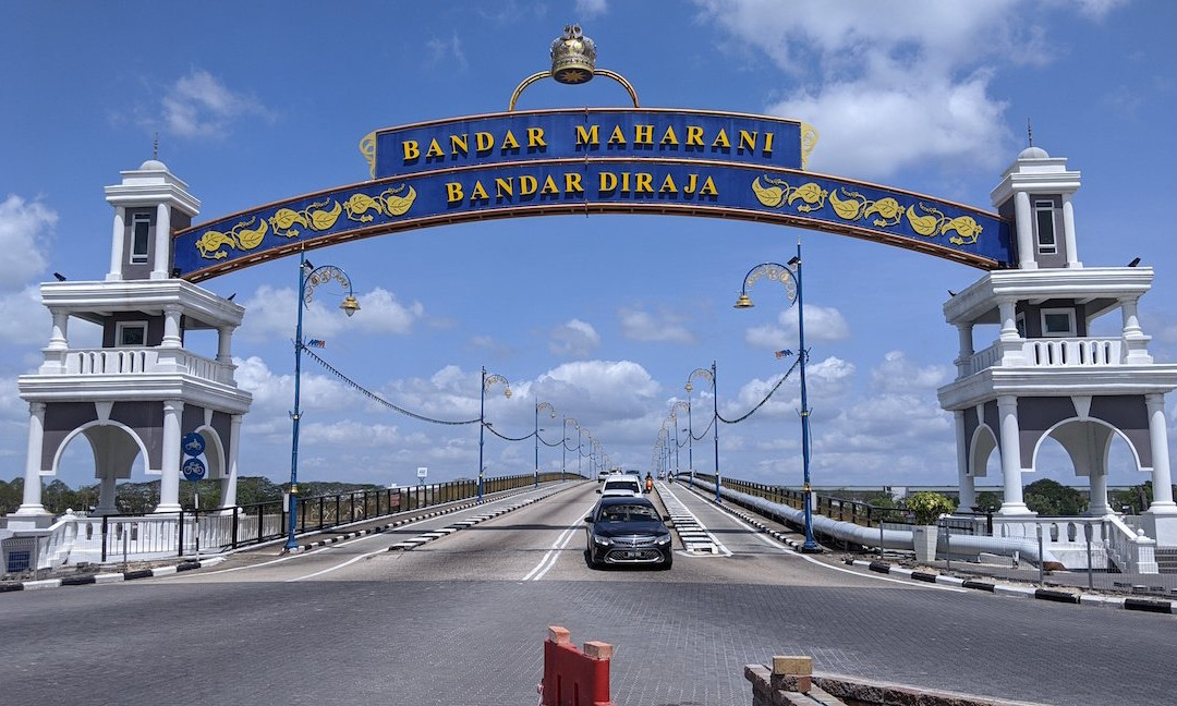 Jambatan Muar Johor-麻坡必去景点