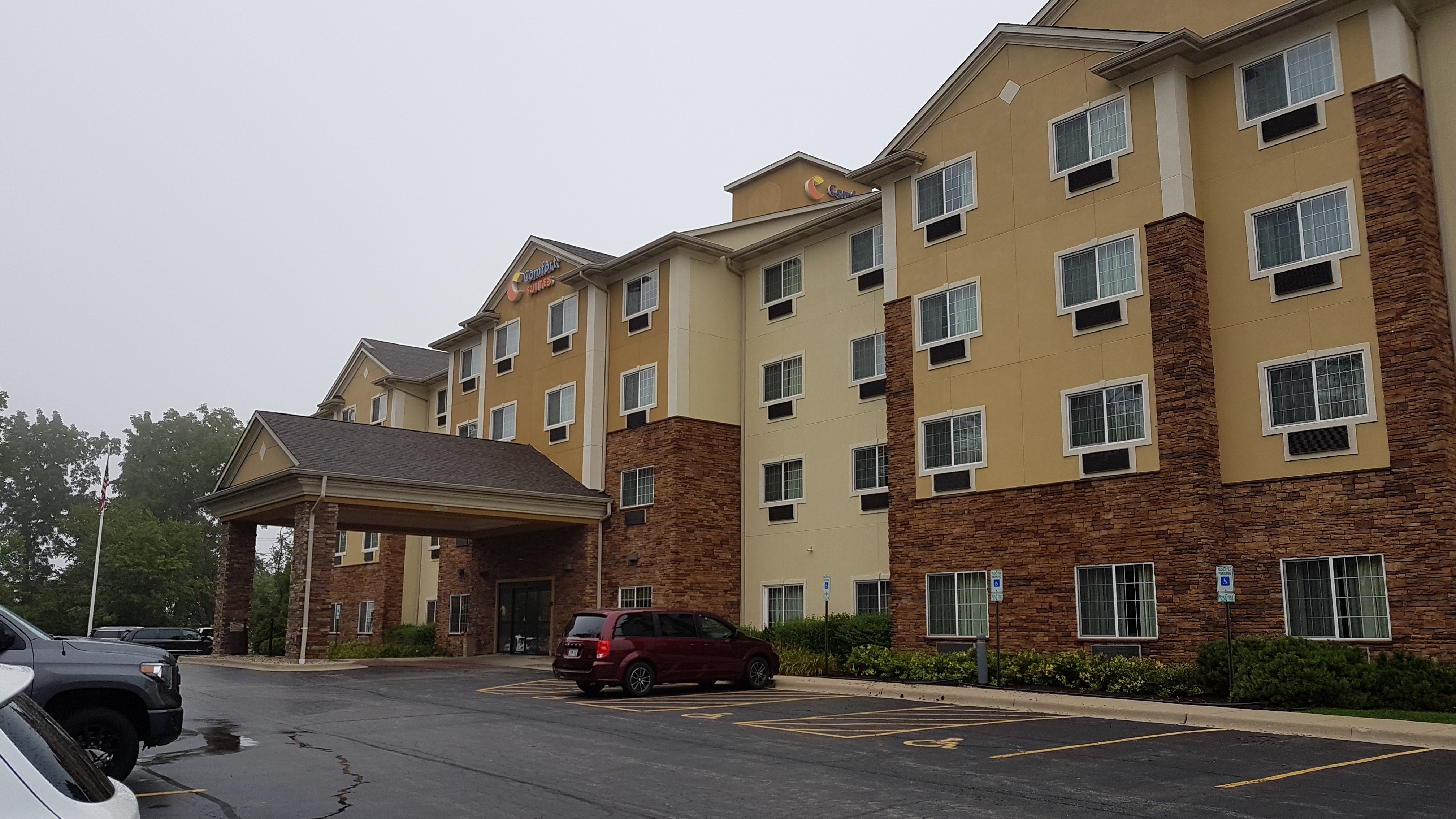 Comfort Suites Libertyville North-浴室