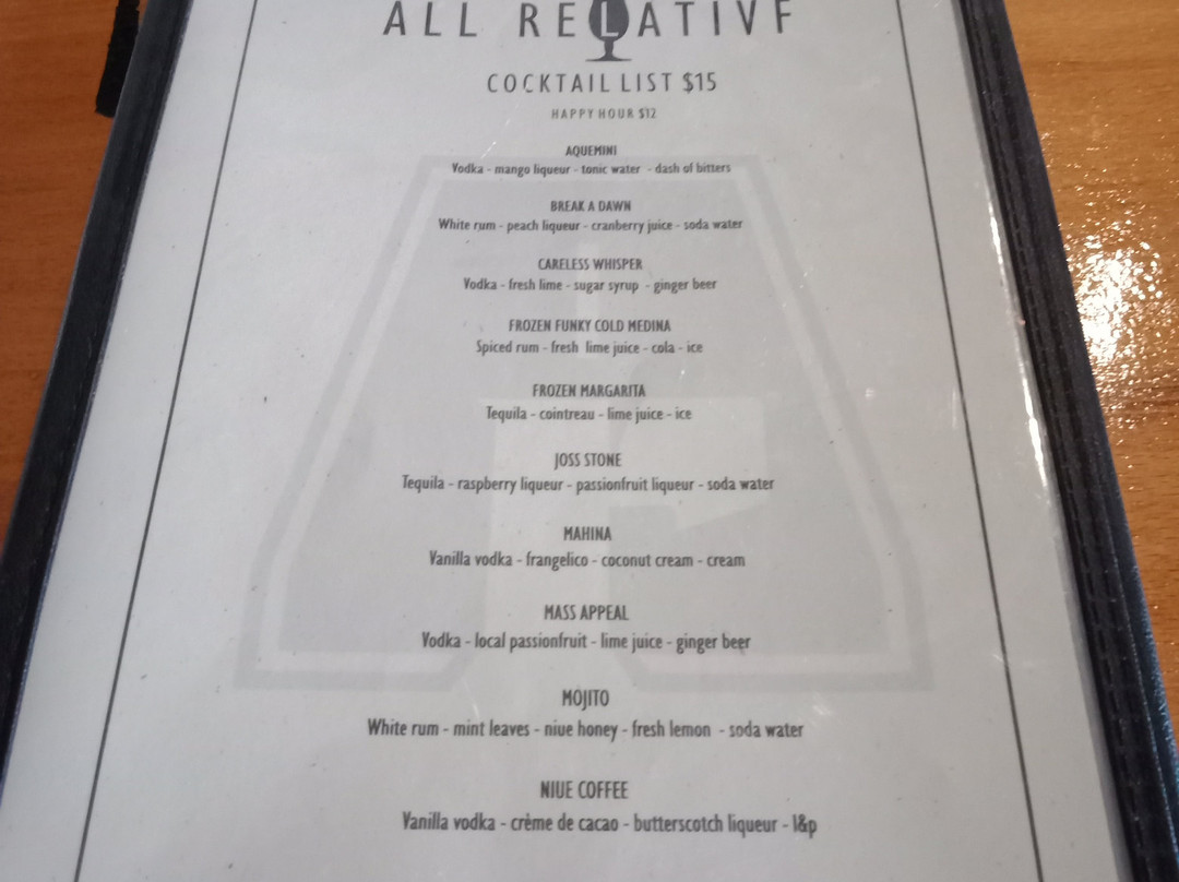 All Relativf Cocktail Bar-阿洛菲必去景点