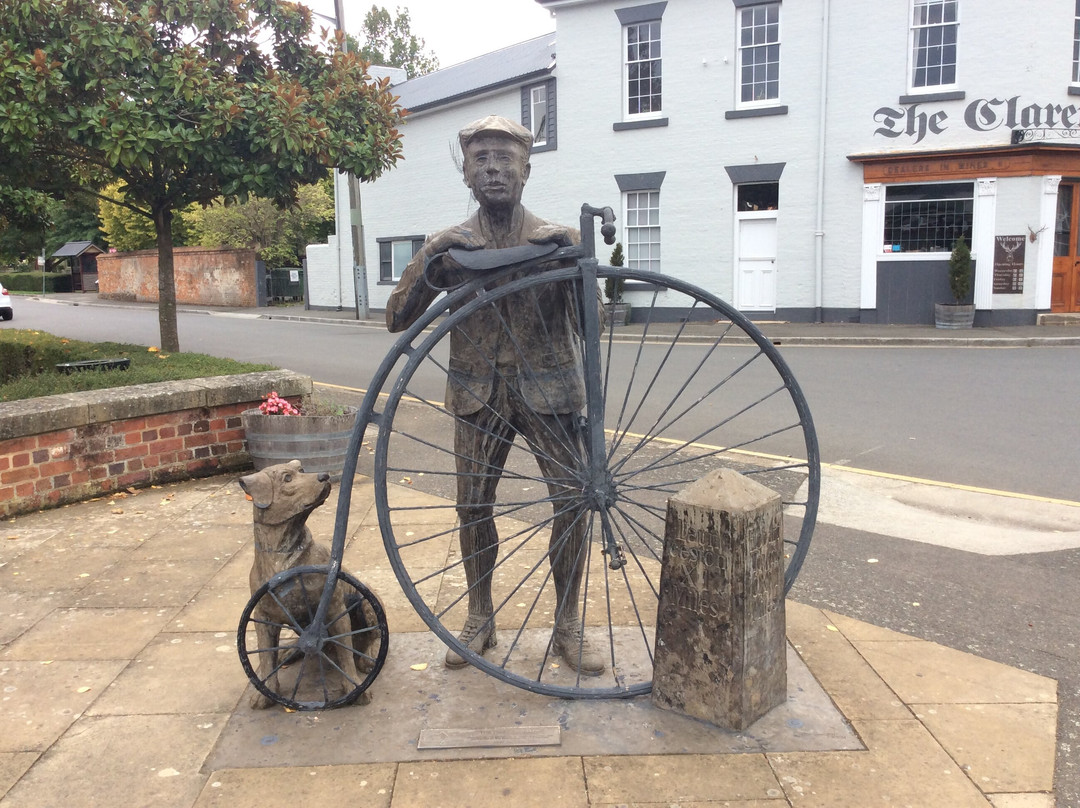 The Time Traveller Statue