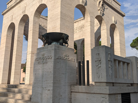 Il Mausoleo Ossario Gianicolense-罗马必去景点