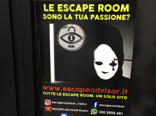 Experience Escape Room-罗马必去景点