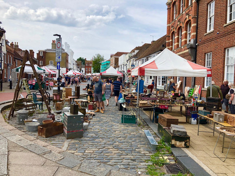 Faversham Antiques & Vintage Market-Faversham必去景点