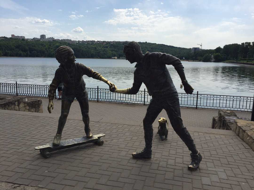 Sculpture of Skateboarders景点图片