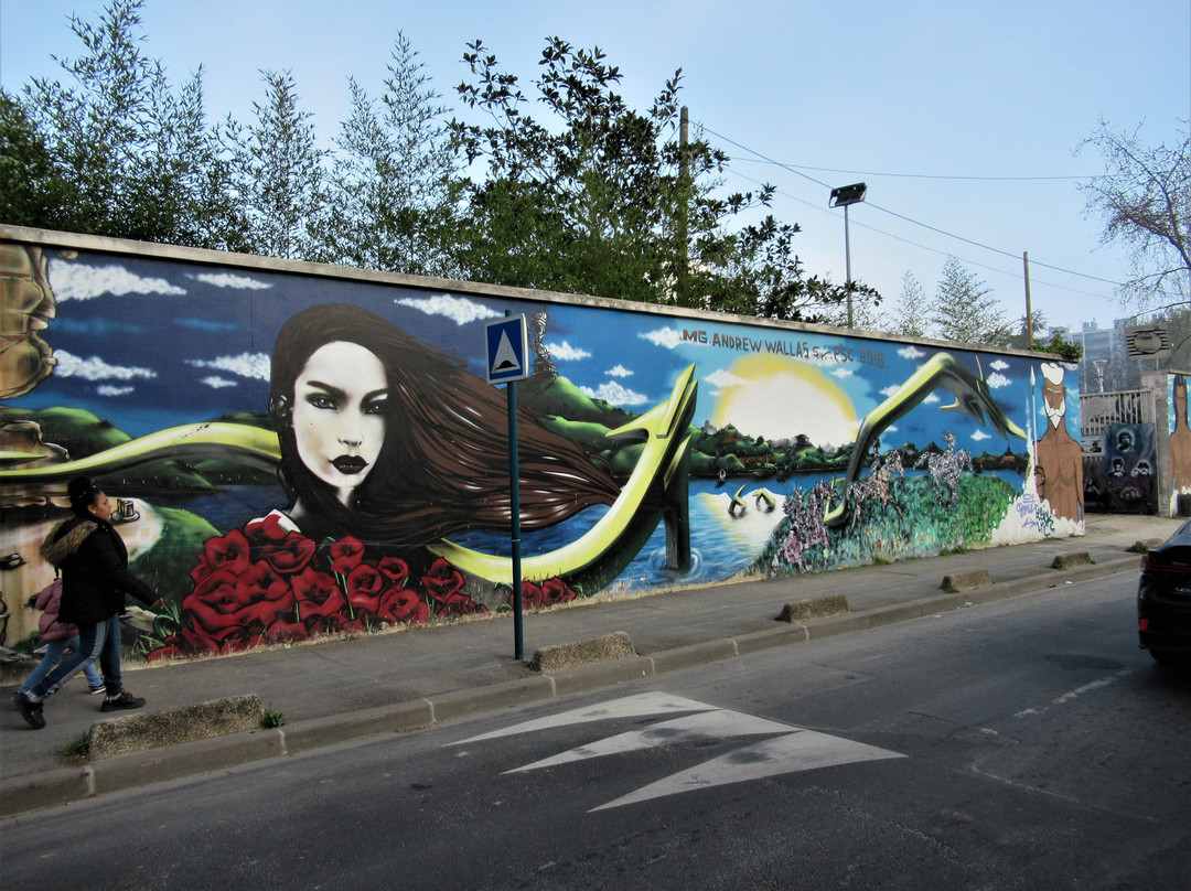 Fresque "Les cavaliers"