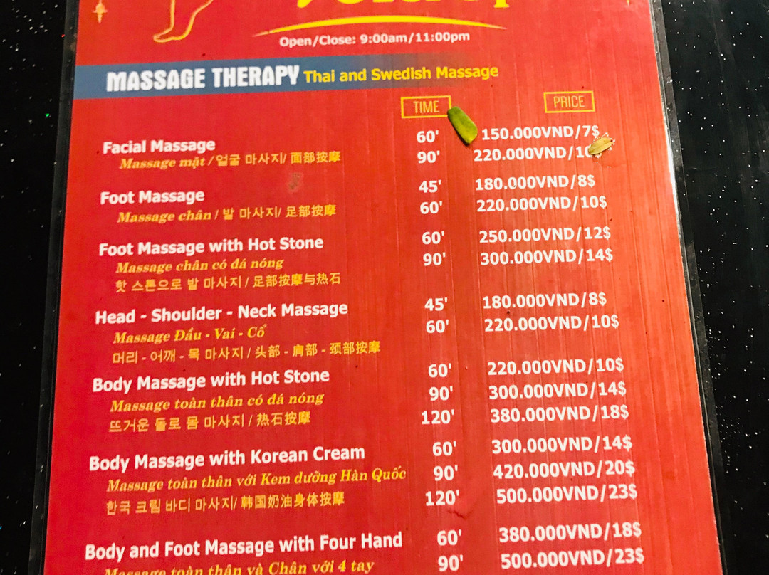 Vela Spa-My An必去景点