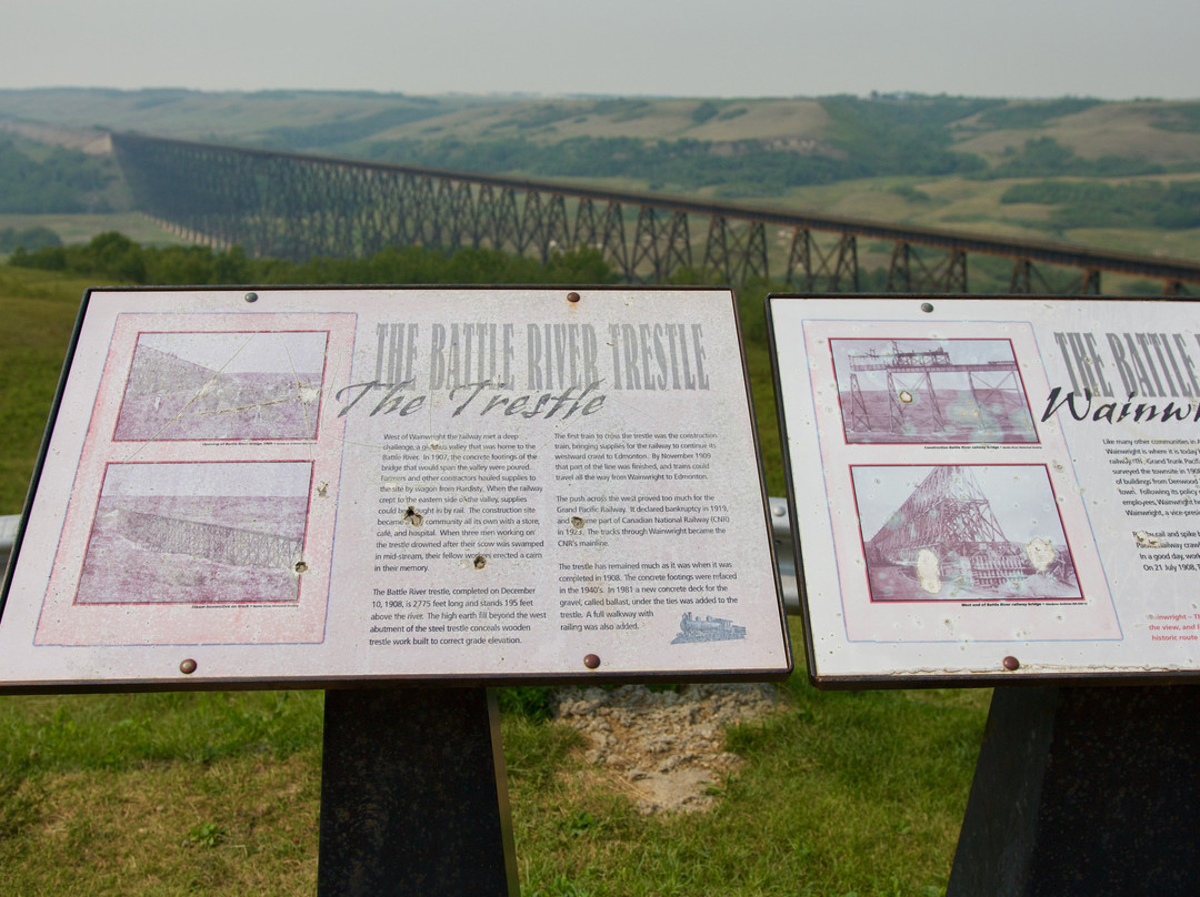 Battle River Railway Trestle-Wainwright必去景点