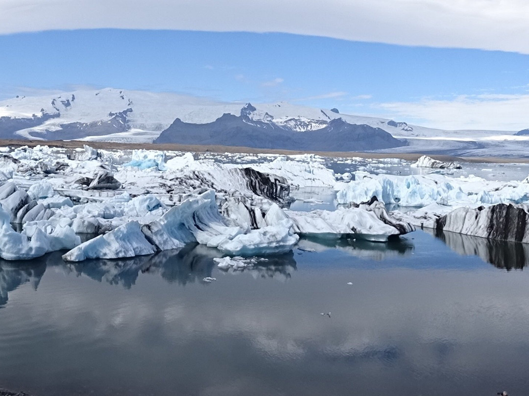 冰河湖景点图片