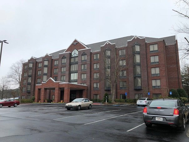 Hampton Inn & Suites Alpharetta Roswell-浴室