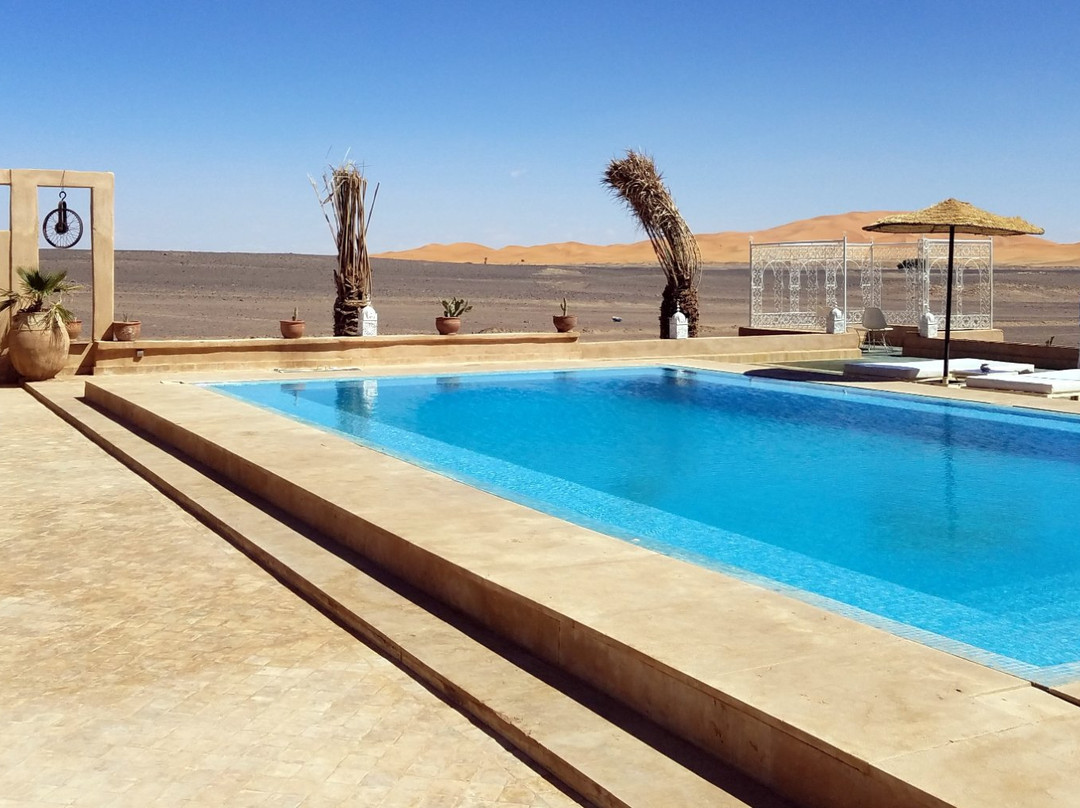 Hassilabied酒店住宿-马杜摩洛哥传统庭院