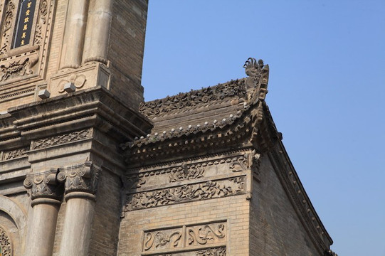 甜水井天主教堂-西安市必去景点