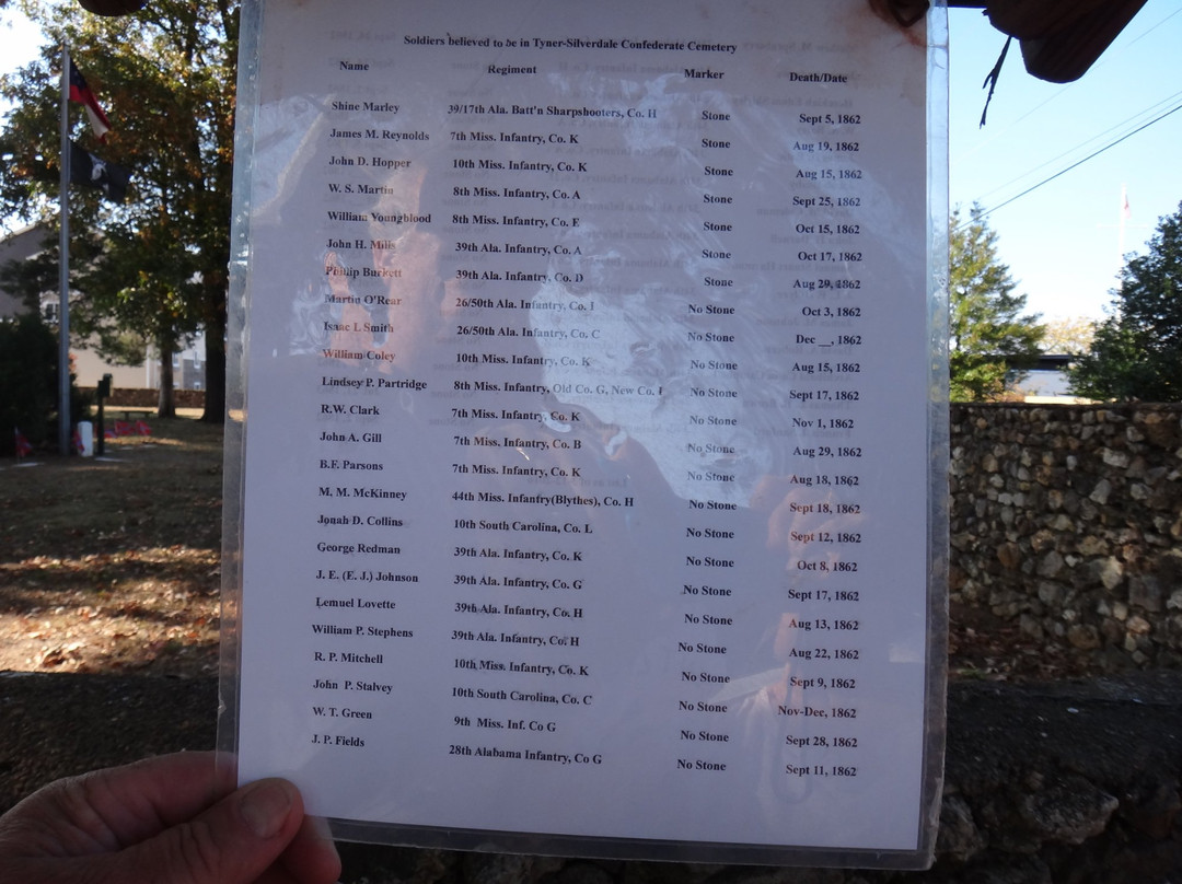 Silverdale Confederate Cemetery景点图片