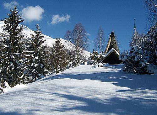 Cappella Alpini cima Grom景点图片