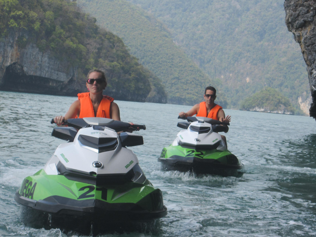 大型水上运动-喷气滑雪之旅-兰卡威必去景点