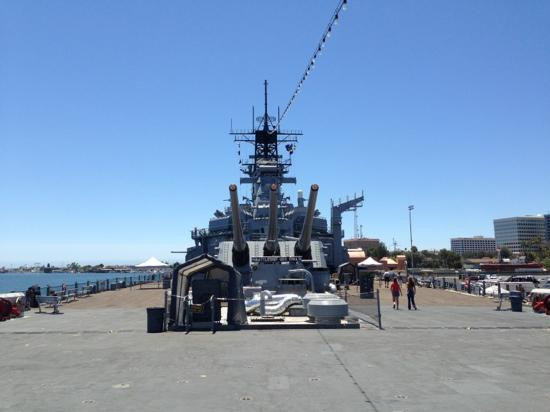 美国海军爱荷华号纪念舰-洛杉矶必去景点