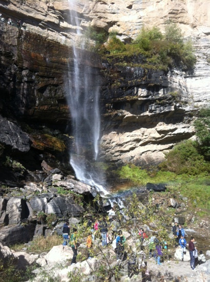 天桥瀑布-阜平县必去景点