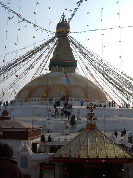 博大哈佛塔-加德满都必去景点