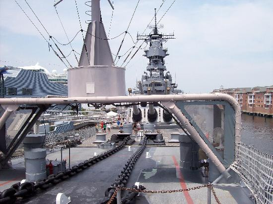 Battleship Wisconsin at Nauticus-诺福克必去景点
