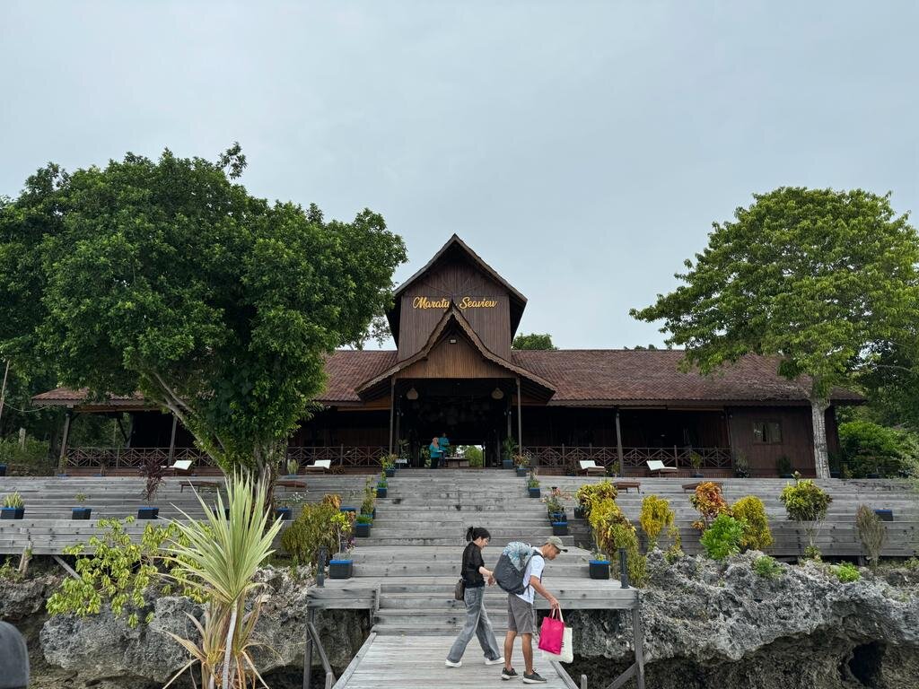 Maratua Seaview Resort-浴室