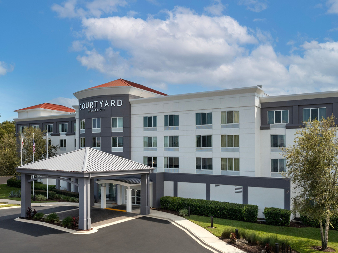 St. Johns酒店住宿-Courtyard by Marriott Jacksonville Flagler Center