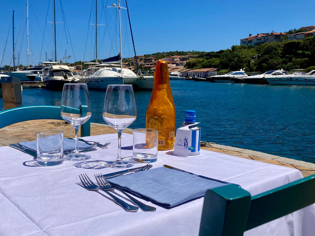 Porto Rotondo餐馆和美食-Cafè della Marina Ristorante - Caffetteria - Music Bar