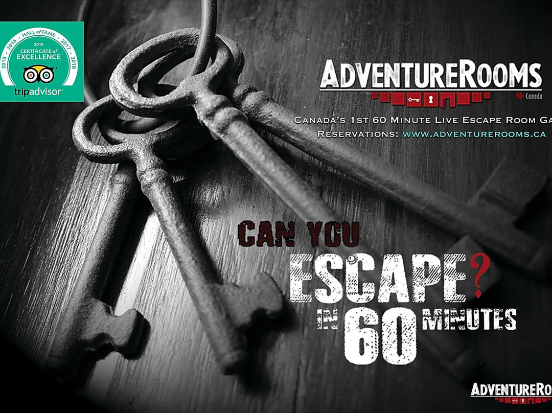 Adventure Rooms Canada-基奇纳必去景点
