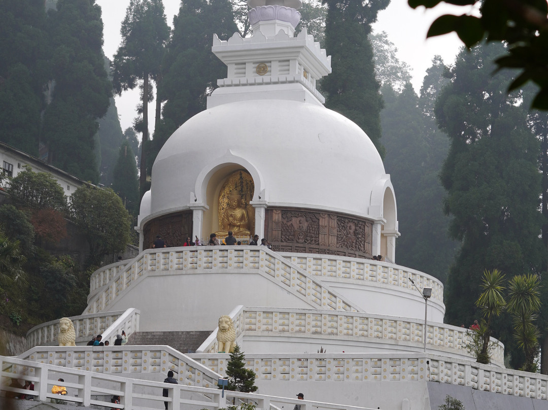 Japanese Peace Pagoda-大吉岭必去景点