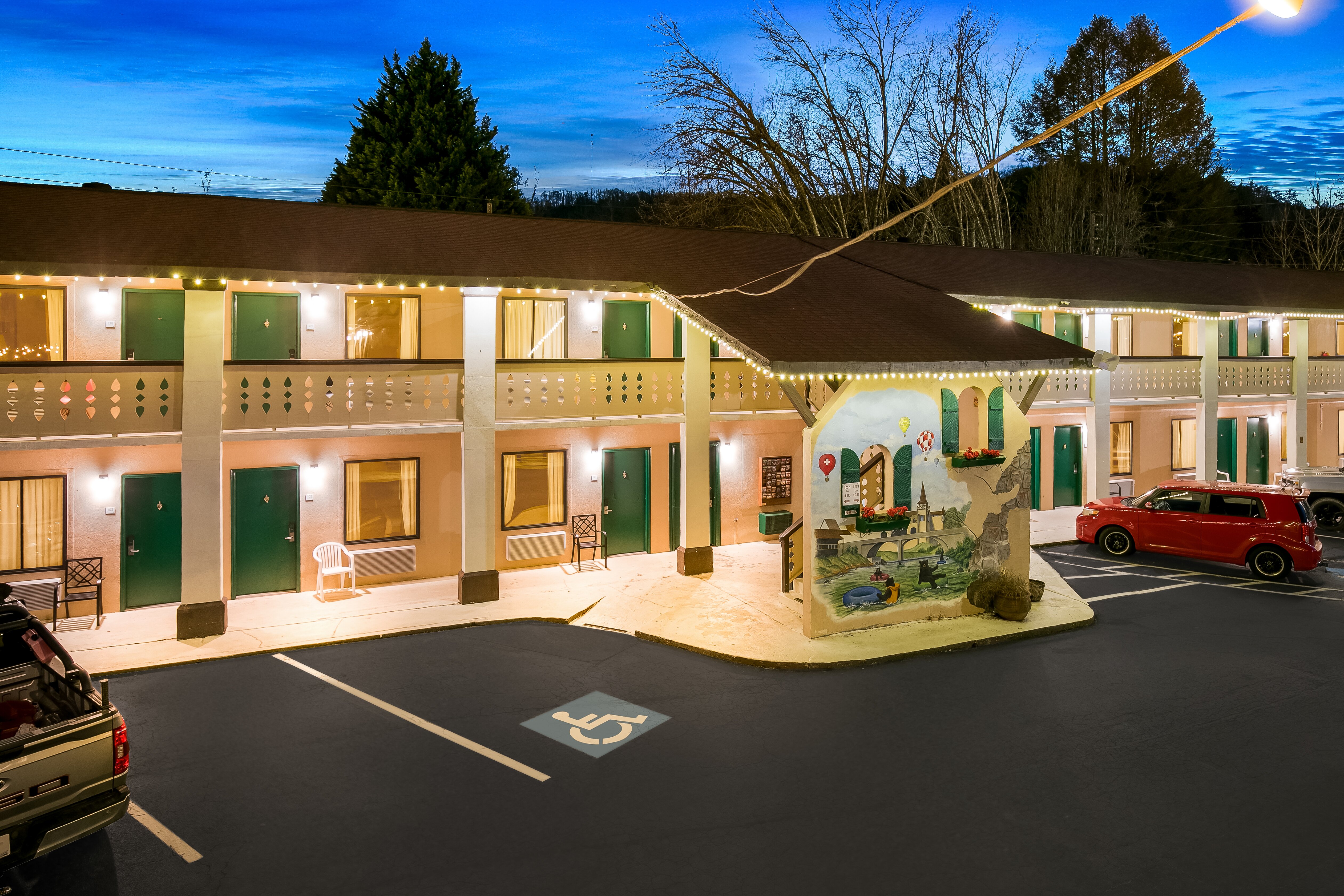 Quality Inn Downtown Helen-浴室