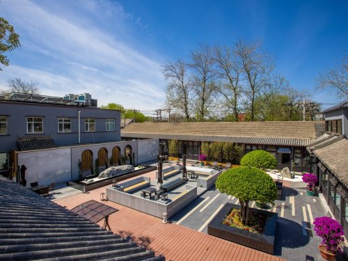 北京雍和宫簋街四合院云居酒店-浴室