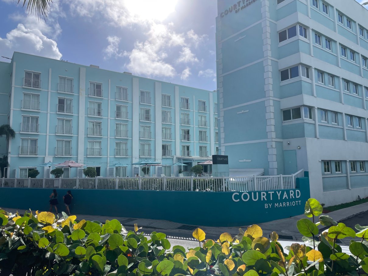 拿骚市中心／贾卡努海滩万怡酒店-浴室