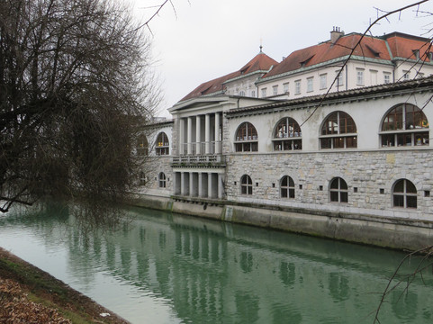 River Ljubljanica Kanal-卢布尔雅那必去景点
