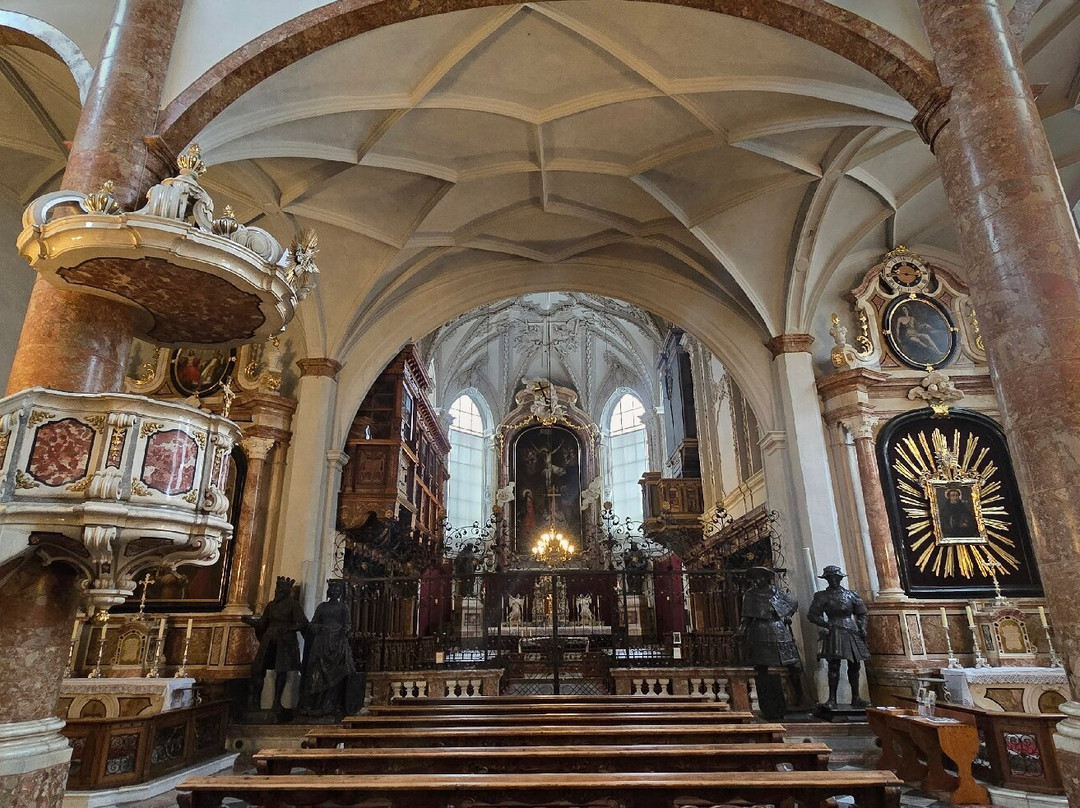 Hofkirche Innsbruck-茵斯布鲁克必去景点