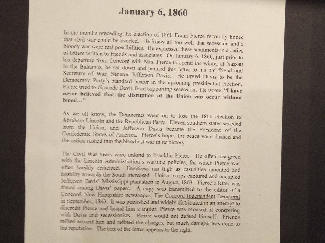 Franklin Pierce Homestead State Historic Site-Hillsborough必去景点