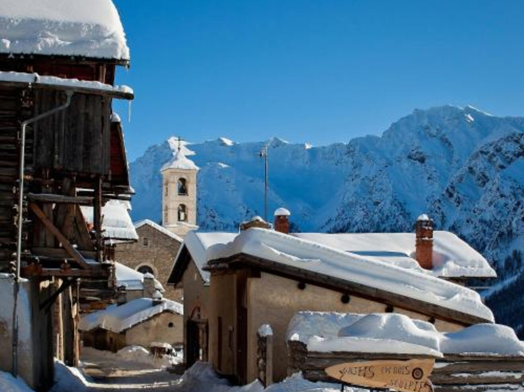 Saint-Veran酒店住宿-Logis Hôtel les Chalets du Villard