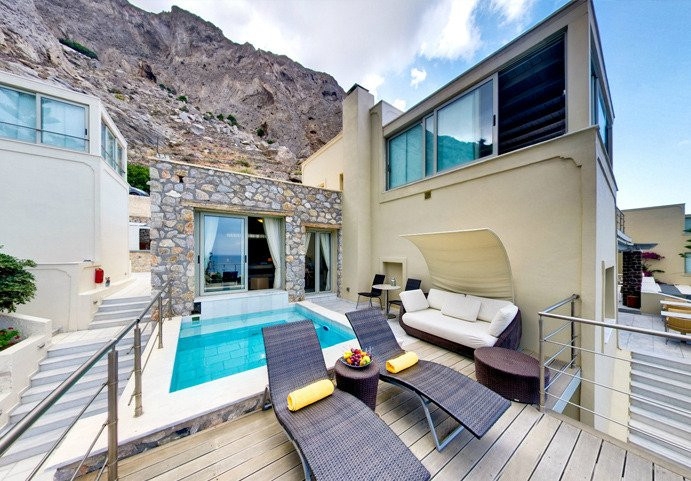 Moni Profitou Iliou酒店住宿-阿提尼亚温泉套房酒店