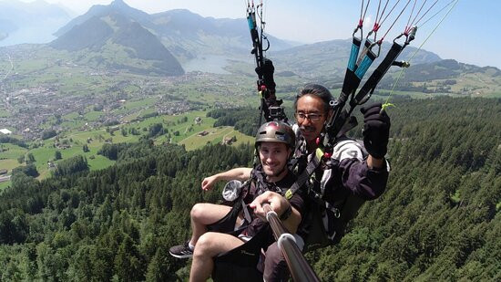 DragonView.ch Paragliding Adventure-苏黎世必去景点