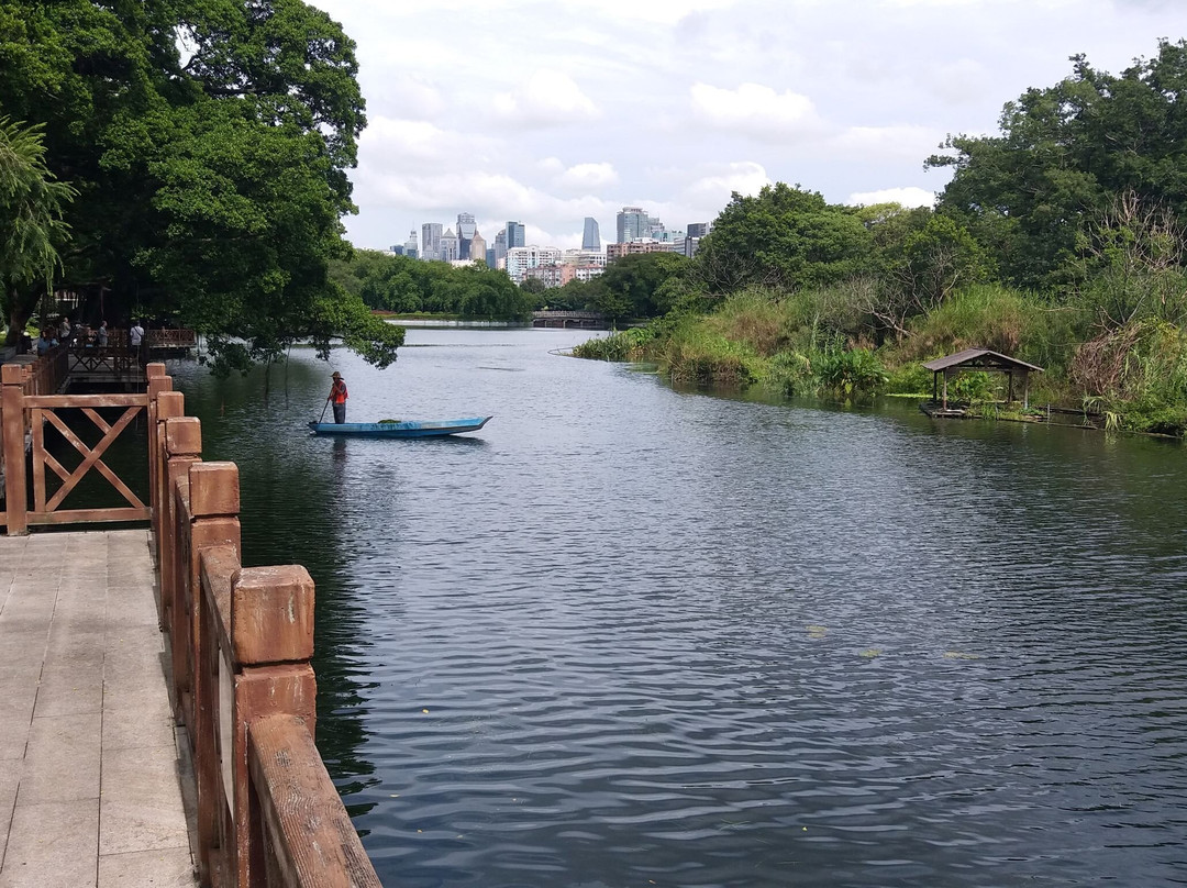 流花湖公园景点图片