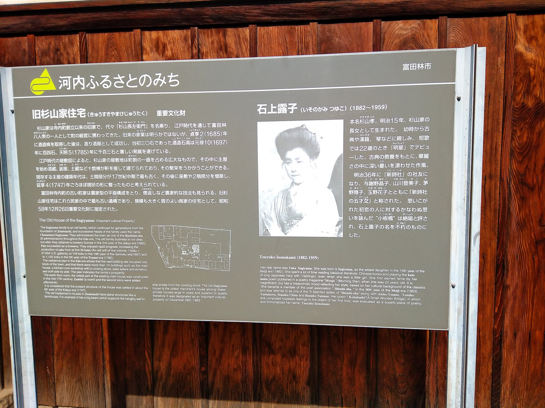 Former Sugiyama Family House-富田林市必去景点