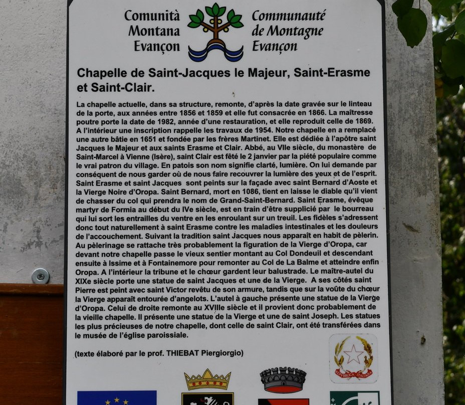 Cappella dei Santi Giacomo il Maggiore, Erasmo e Chiaro景点图片