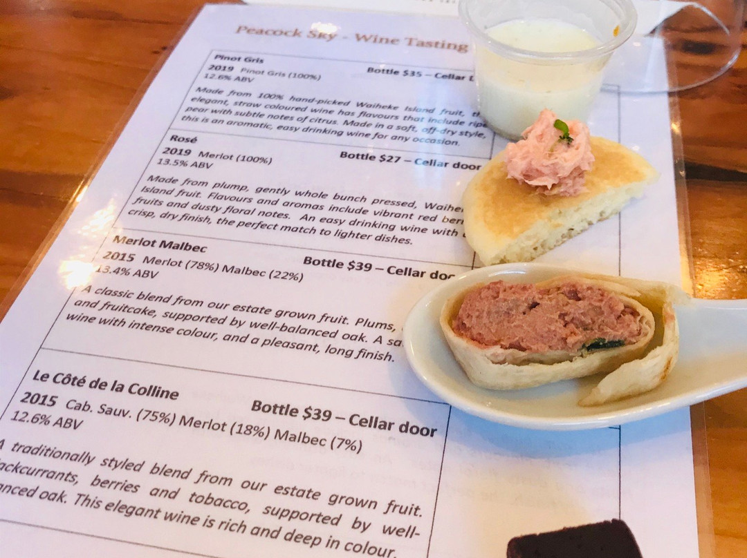 Peacock Sky Vineyard-怀系奇岛必去景点