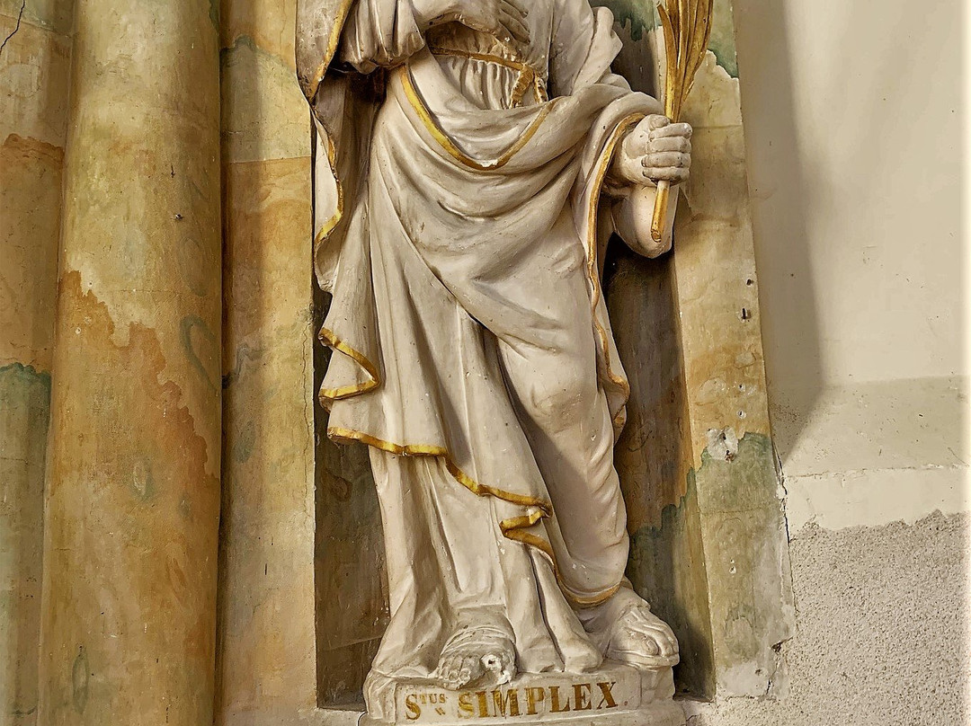 Église Saint-Aubin de Faverolles-sur-Cher景点图片
