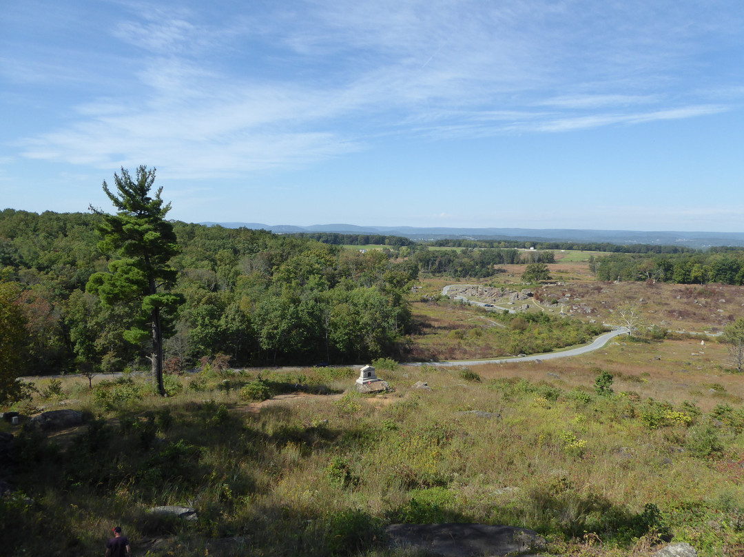 12th & 44th New York Infantry Monument-葛底斯堡必去景点