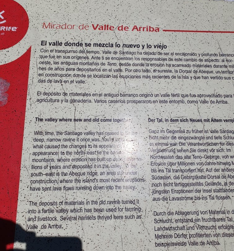 Mirrador Valle De Arriba景点图片