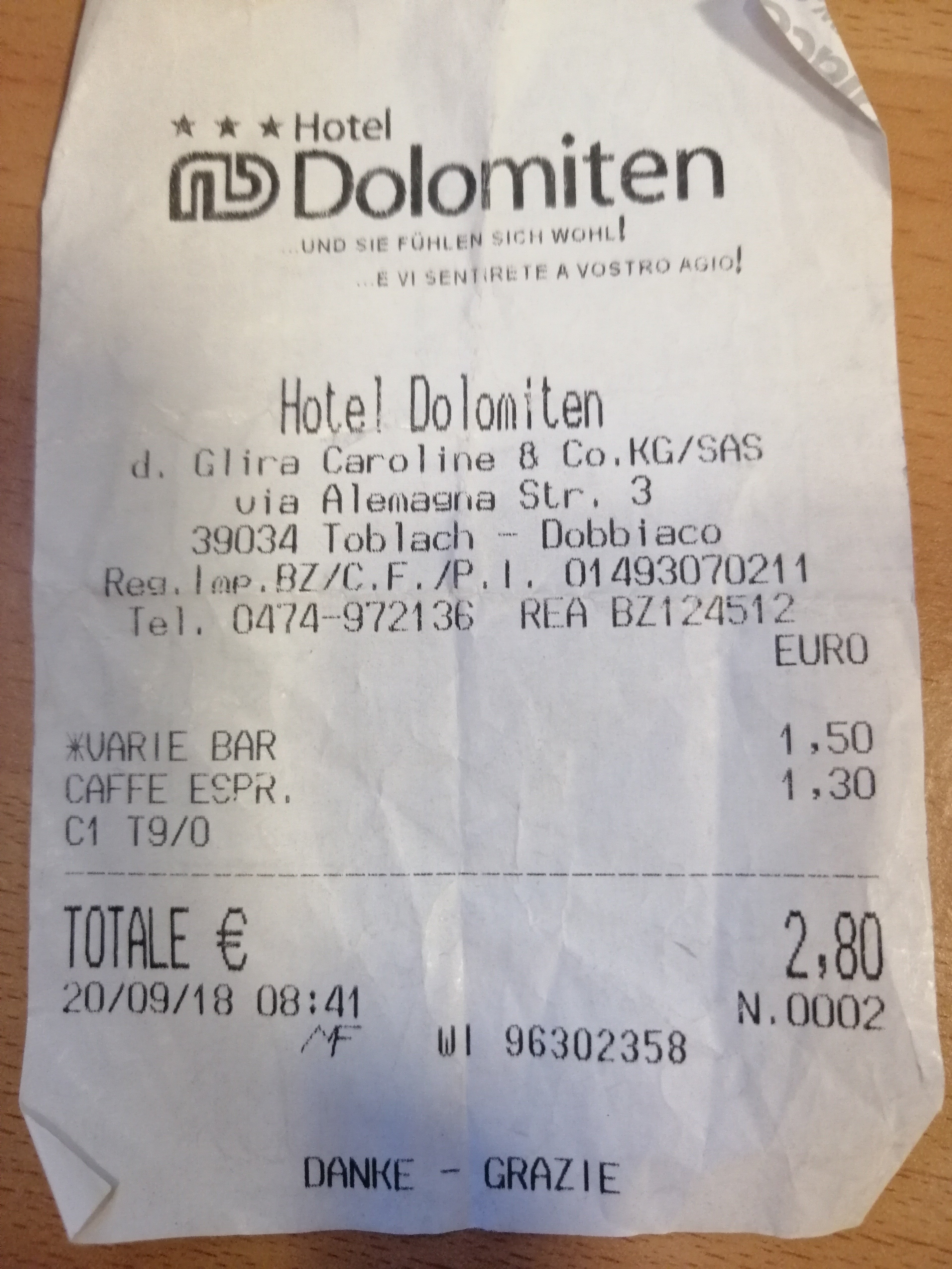 Hotel Dolomiten-餐饮