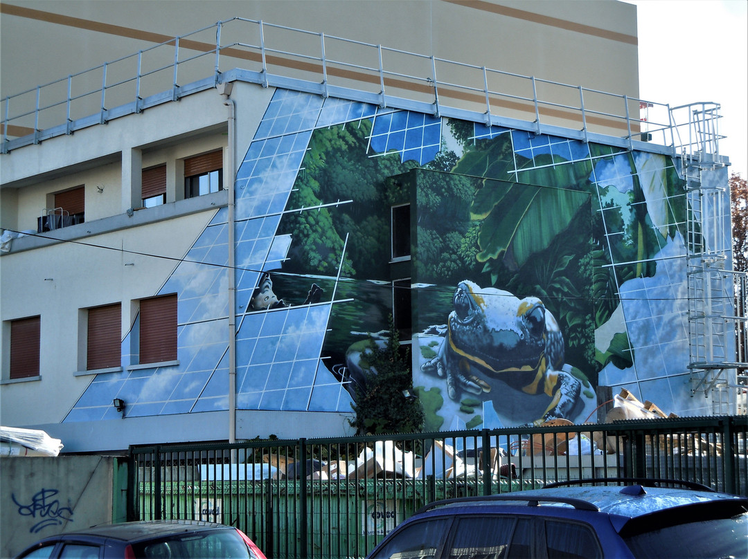 Fresque "Le crapaud"景点图片
