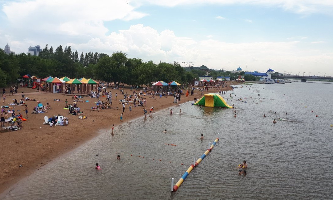 River Ishim Embankment-努尔苏丹必去景点