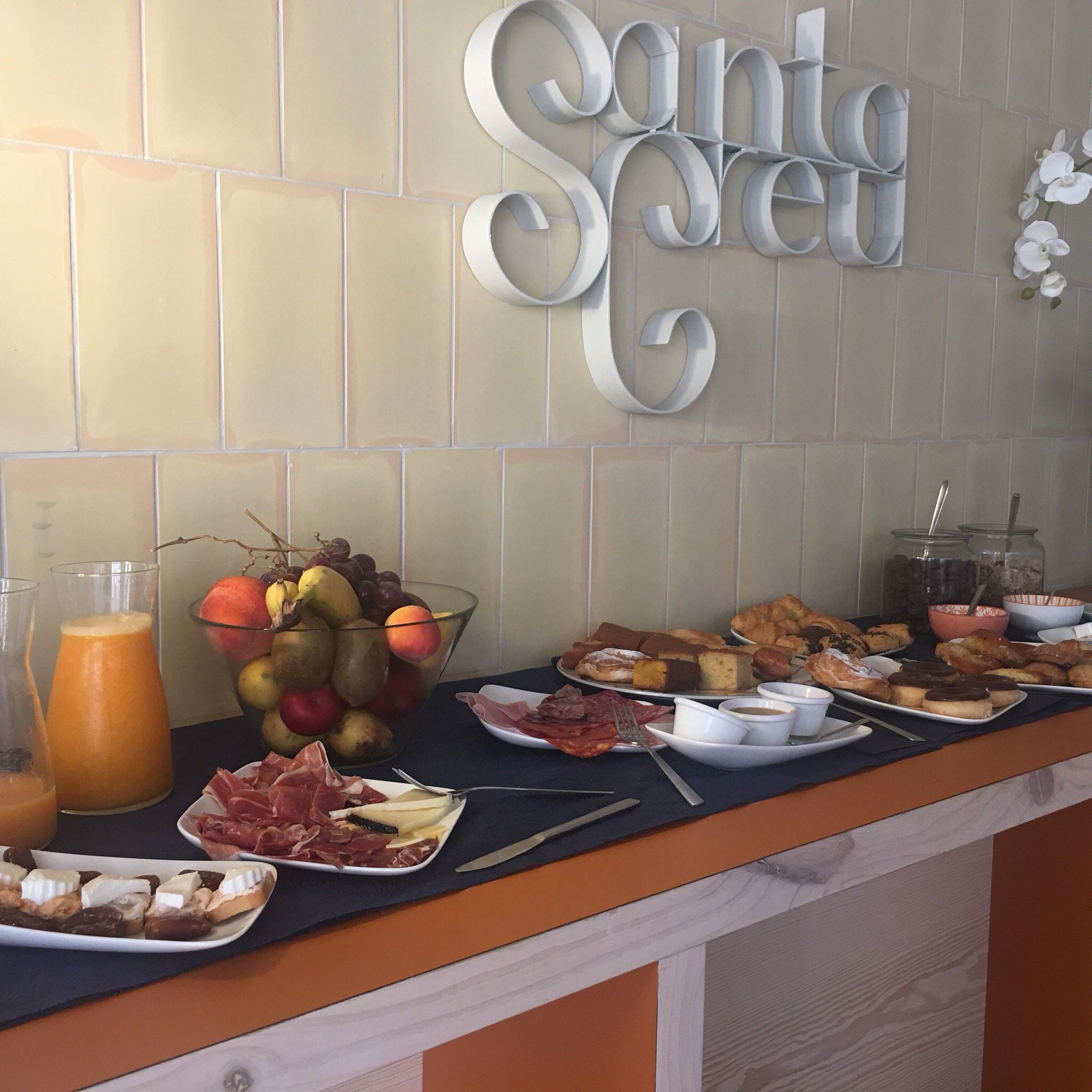 Hotel Santacreu-浴室