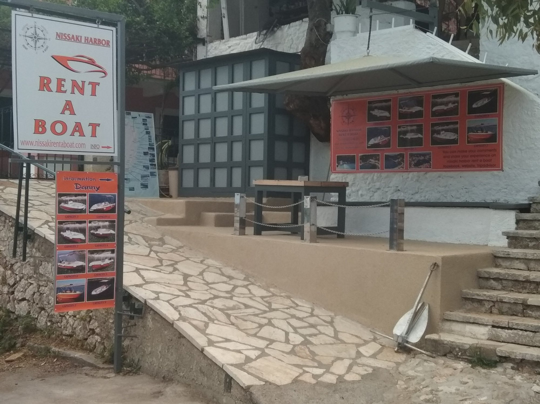 Nissaki rent a boat Danny's boats