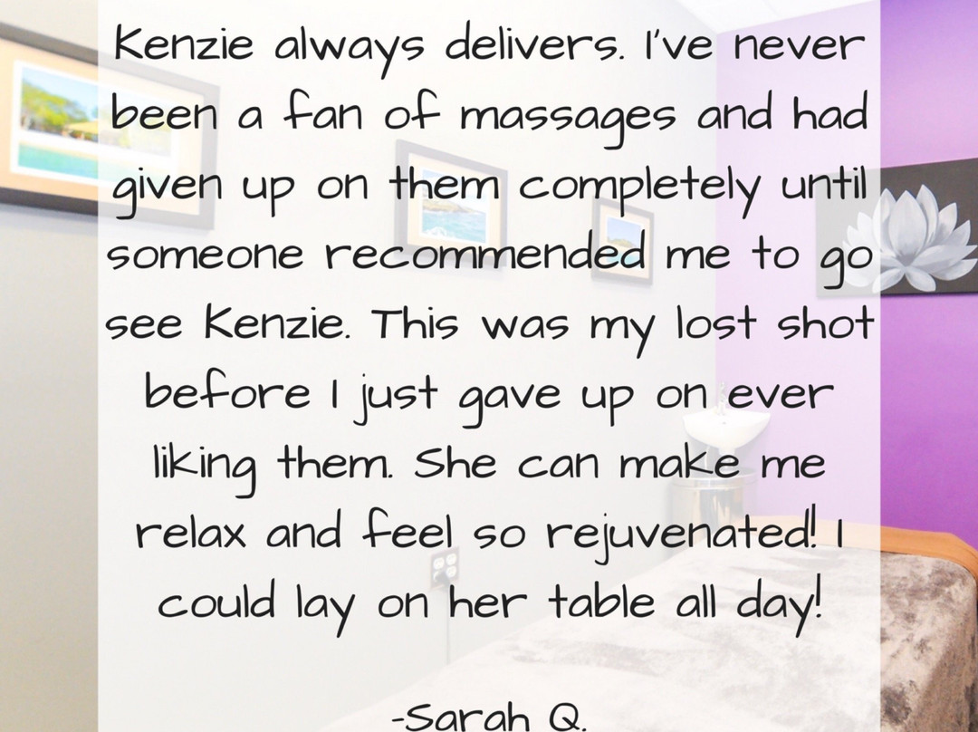 Kenzie K. Massage Therapy-罗切斯特必去景点