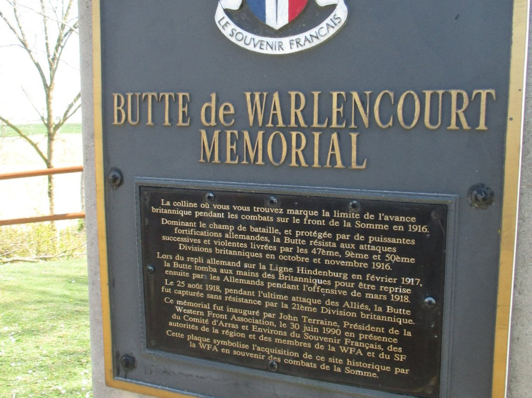 Butte de Warlencourt景点图片
